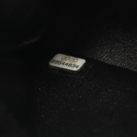 Chanel Shoulder Bag 2.55 Black Fabric 2.55 Mini Matelasse Chain Shoulder Ladies - Picture 5 of 10